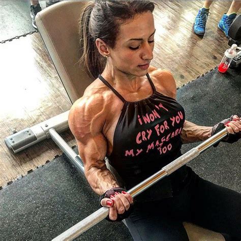 Priscila Reis Muscle Women Female Biceps Body Building Women