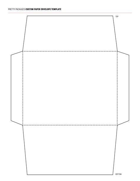 Printable Envelope Template A Paper Get What You Need For Free