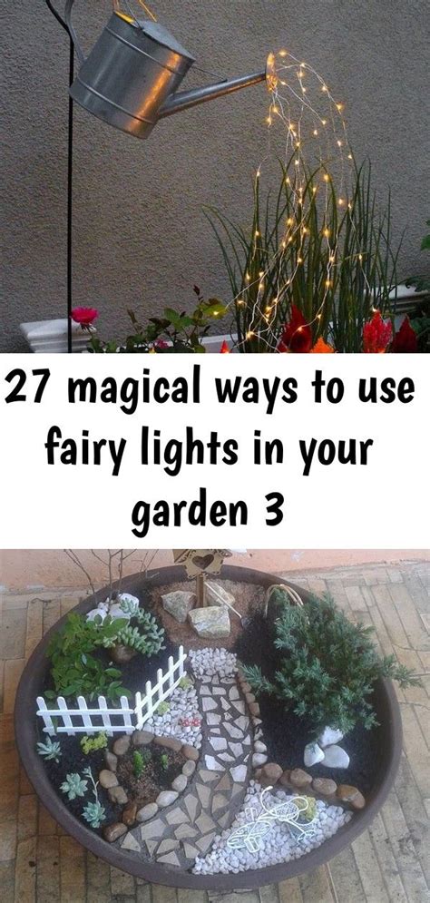 27 Magical Ways To Use Fairy Lights In Your Garden 3 Lawn Decor