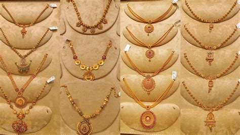 Sree Kumaran Thangamaligai Latest Gold Antique Necklace Collections Youtube