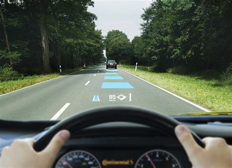 Continental Gives First Look At Augmented Reality Head Up Display