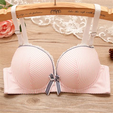 Japanese Cute Girl Bra No Steel Ring Small Chest Gather High School