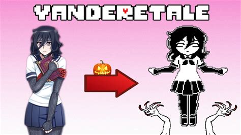 Yanderetale La Surprise Halloween De Yandere Dev Yandere Simulator