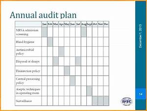 Internal Audit Plan Template Excel Cards Design Templates