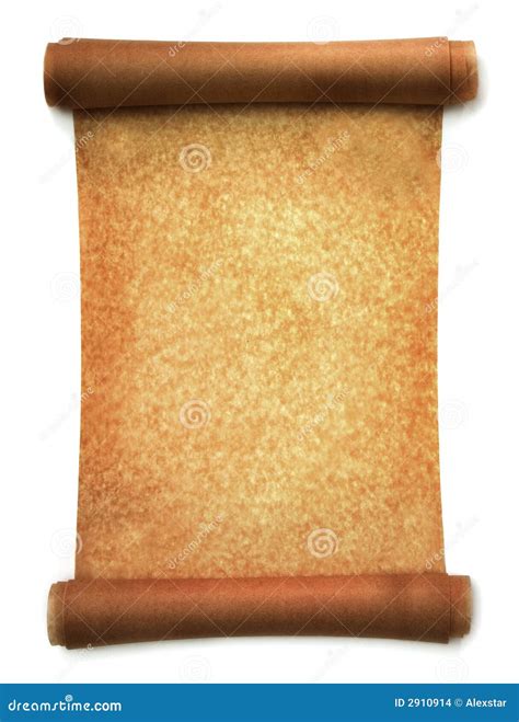 Roll Of Parchment Stock Images Image 2910914