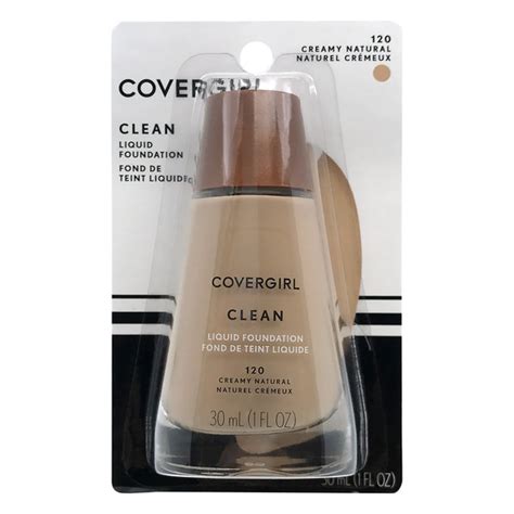 Save On Covergirl Clean Liquid Foundation Creamy Natural 120 Order