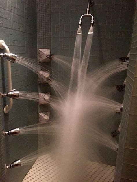 19 Shower Heads Drenching You In 50 Gallons Of Waterfall Like Water Per