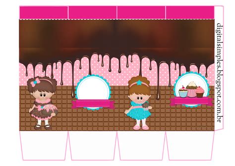 Kit De Personalizados Tema Festa Cupcake Para Imprimir Kit Festa