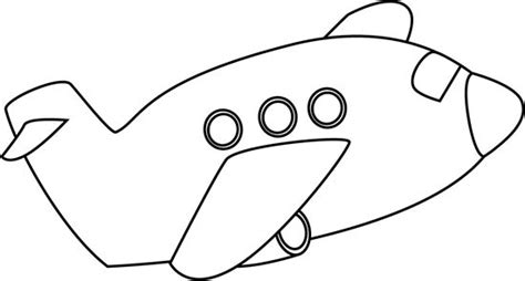 Airplane Clipart Black And White Free Clipart Images 2 Clipartix