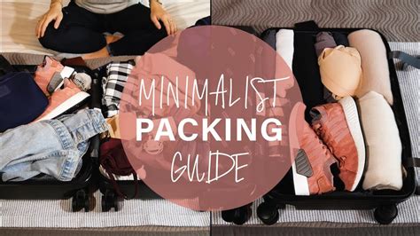 How To Pack Your Carry On Suitcase Like A Minimalist Youtube