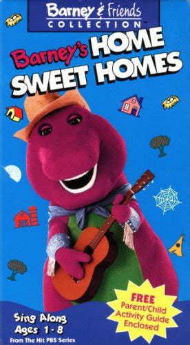 Barney's rhyme time rhythm (vhs) purple dinosaur kids video childrens tv show. Barney's Home Sweet Homes (battybarney2014's version ...
