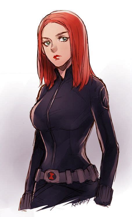 Image Result For Marvel Black Widow Short Hair Art Black Widow Marvel