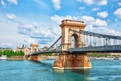 Szechenyi Chain Bridge One Of The Most Beautiful Bridges Of Budapest