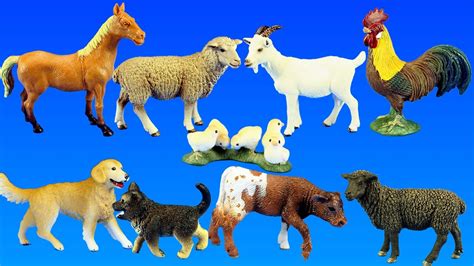 Country Barn Farm Animals With Schleich Animal Toys