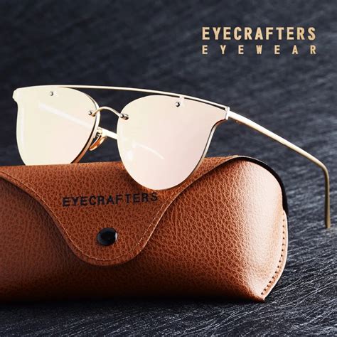 Double Bridge Frame Luxury Designer Shades Eyecrafters Original Brand Polarized Sunglasses
