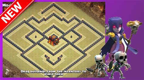 New EPIC Th10 Trophy War Base The Splitter Anti 2 Star Clash Of