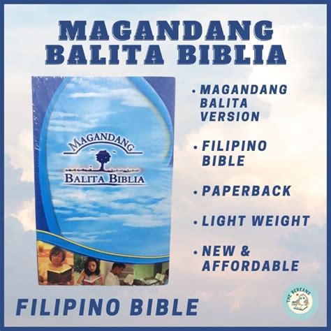 The Bereans Magandang Balita Biblia With THUMB INDEX Paperback
