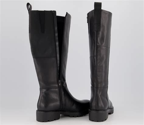 Vagabond Shoemakers Kenova Tall Boots Black Knee High Boots