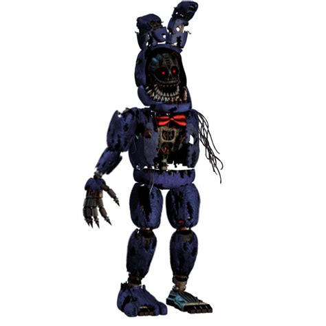 Nightmare Withered Bonnie V3 Nightmare Bonnie Render