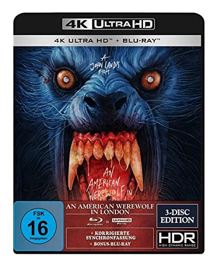 An American Werewolf In London 4k 1 Uhd Blu Ray 2 Blu