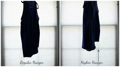 closet space saving trick higher hangers splendry