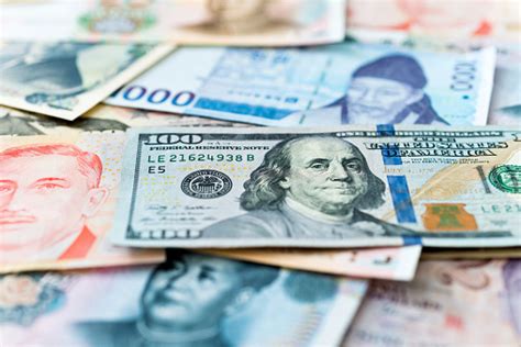 Currency From Different Countries Of The World Stock Photo Download