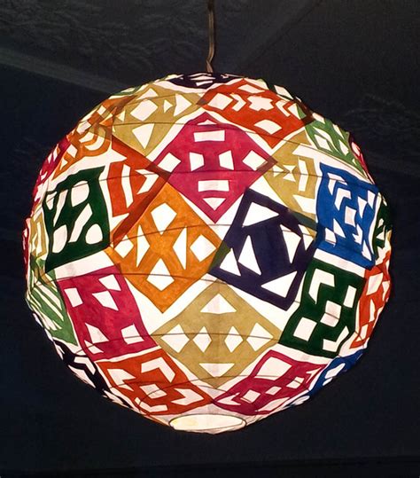 Compared with shopping in real stores hesitation will only delay your satisfaction of doing online shopping. Hanging round paper cut out light shade - Contemporary ...