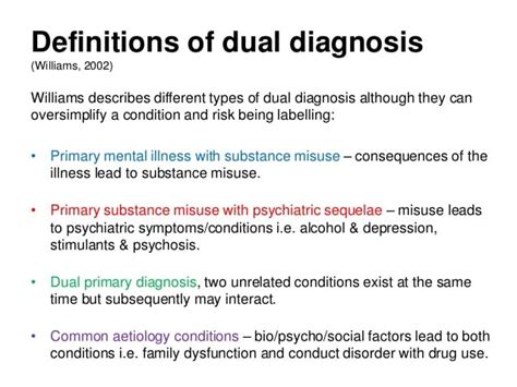 Dual Diagnosis