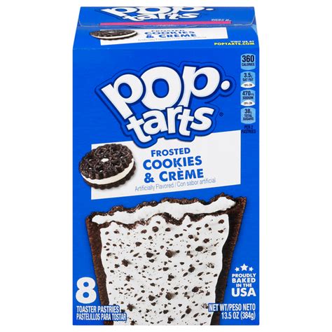 save on pop tarts toaster pastries frosted cookies and creme 8 ct order online delivery stop