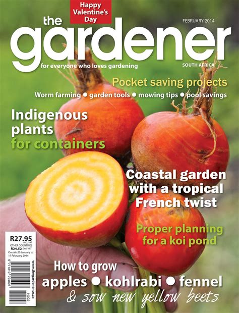 The February Issue Of The Gardener Magazine Gardening Magazines