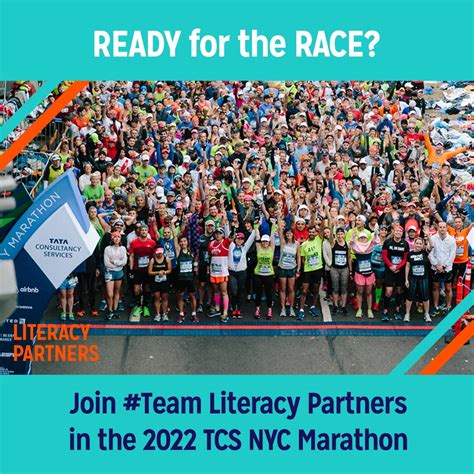 Literacy Partners On Twitter Join Literacy Partners In The Tcs New York City Marathon