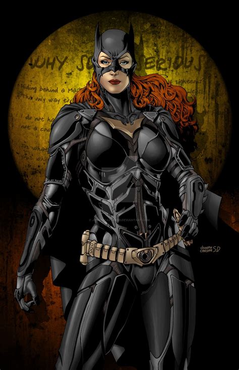 Barbara Gordon Batgirl By Josephceasarsd Via Deviantart Batwoman