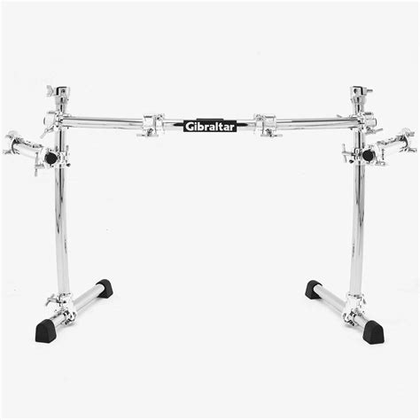 Gibraltar Chrome Series Curved Leg Rack With Wings System