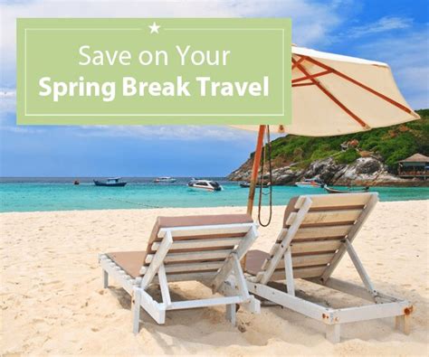 10 Ways To Save On Spring Break Travel