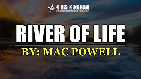 River Of Life By Mac Powell Lyrics Youtube