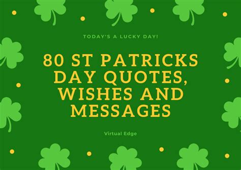 St Patricks Day Quotes Wishes And Messages Virtual Edge