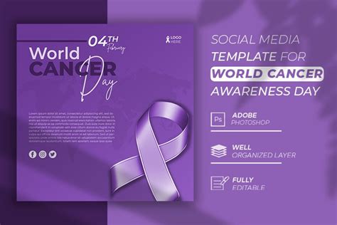 World Cancer Day Social Media Post