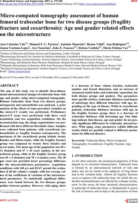 Micro-computed tomography assessment of human femoral ...