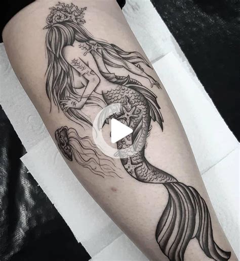 Pin Em Tattoopiercing Mermaid Sleeve Tattoos Mermaid Tattoo Designs
