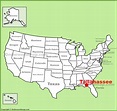 Tallahassee On The Map Of Florida | Free Printable Maps