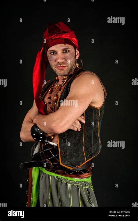 Strong Male Pirate Stock Photo Alamy