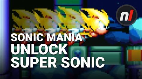 Sonic Mania How To Unlock Super Sonic Youtube