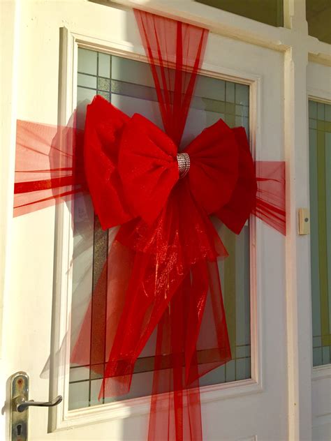 Our Door Bows Will Dress Any Door Many Colours Available Beautiful