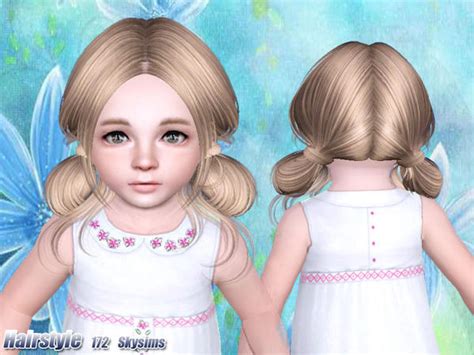 The Sims Resource Skysims Hair Toddler 172