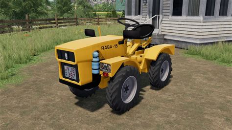 Raba 15 Garden Tractor Fs22 Kingmods