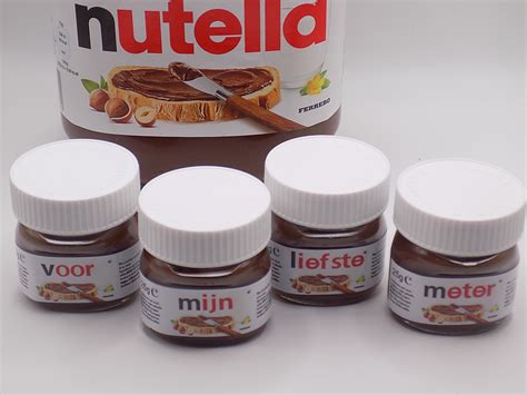 Mini Nutella Set Voor Mijn Liefste Meter Peter HoolaPola