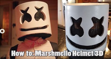 How To Make A Marshmello Helmet Rmarshmello