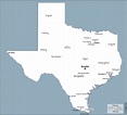 Large Detailed Map Of Texas With Cities And Towns - Map Of Texas Major ...