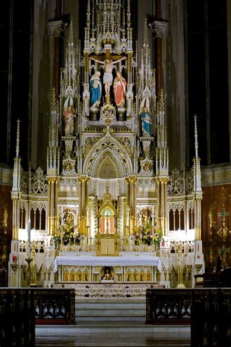 This Is A Catholic Alter Built Solely For The Consecration Of The