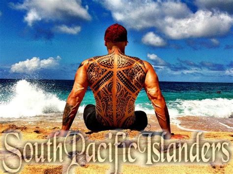 South Pacific Islanders Body Art Tattoos Polynesian Art Tatau